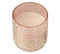 Bougie Parfumée Mosaïque Cyra 20cm Tender Rose