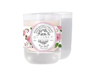 Bougie parfumée naturelle rose pétale