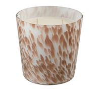 Bougie Parfumée Neon Night 12cm Blanc & Or