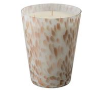 Bougie Parfumée Neon Night 19cm Blanc & Or