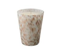 Bougie Parfumée Neon Night 19cm Blanc & Or