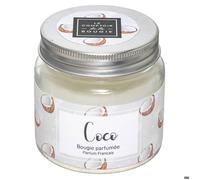 Atmosphera Bougie parfumée noix de coco en verre 65 g