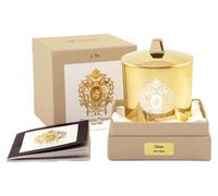 Bougie parfumée Orion, 550 g – Parfum intense et épicé, aux notes de cassis, de bergamote, de jasmin, de patchouli, d'ambre, de musc, d'oud, d'encens et de cèdre