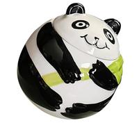 Bougie Parfumée Panda en Céramique 8,8x8,3x8,3cm décorative | Paraffine Parfumante, Forme Animale Créative, pour Table, Chevet ou Bureau, Présent Anniversaire Noël