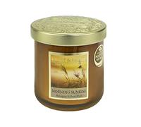 Bougie parfumée petite jarre 110g-30h senteur Lever de Soleil - Heart & Home