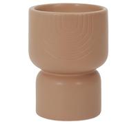 Bougie parfumée pot en céramique SAHANA beige figue