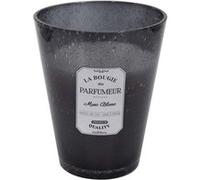 Home Deco Factory Bougie parfumée BO5575 pot en verre bulle Hauteur 23 cm Gris foncé