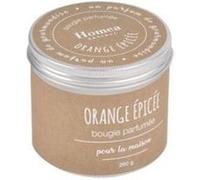 Paris prix Bougie Parfumée Pot Kraft 7cm Orange Épicée - Marron