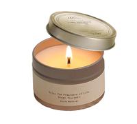 Bougie parfumée pour aromathérapie, décoration, 20 heures de combustion | Bougie parfumée naturelle au soja pour salle de méditation, chambre, table à manger, salle de bain, camping
