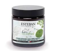 Bougie parfumée pur lin naturel