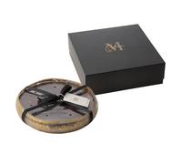 Bougie Parfumée Ronde M-Chic 29cm Oud & Amber