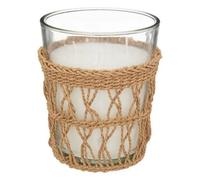 Bougie parfumée "Sea view" - ylang - ylang - 500g - Beige ficelle - Atmosphera createur d'interieur