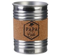 Bougie parfumée Senteur Musc Blanc UN PAPA EN OR Gris