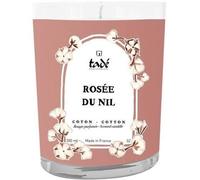Bougie Parfumée - TADE - Pot En Verre - Senteur Coton - Rosée Du Nil - 35 à 40 Heures - 180g