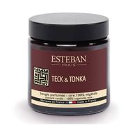 Bougie parfumée teck & tonka