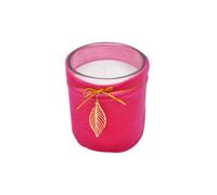 Bougie Parfumée Velours Pendentif 8cm Fuchsia