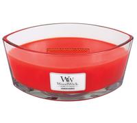 Bougie parfumée WoodWick Crimson Berries avec mèche en bois 453,6 g