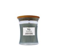 Bougie parfumée WoodWick Evergreen Cashmere avec mèche en bois 275 g