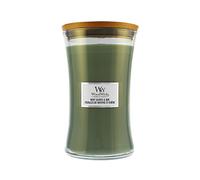 Bougie parfumée WoodWick Mint Leaves & Oak avec mèche en bois 609,5 g