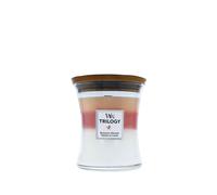 Bougie parfumée WoodWick Trilogy Blooming Orchard avec mèche en bois 275 g