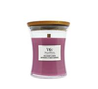 Bougie parfumée WoodWick Wild Berry & Beets avec mèche en bois 275 g