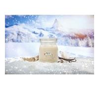 Bougie parfumée - YANKEE CANDLE Giara Media - Vanilla Flurries - Cera de soja - 368g Beige