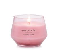 Bougie parfumée Yankee Candle Studio | Bougie moyenne Roses fraîchement coupées | Bougie longue durée : 40 à 65 heures de combustion | Cadeau parfait pour femme, pour mère, de marriage et plus