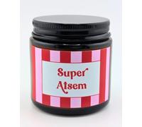 Bougie personnalisée | Cadeau maman noel, mamie, demande marraine, merci | Bougie parfumées | Cire de Soja 100% naturelle - 25H combustion | TE Whaka (Atsem)