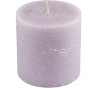 Bougie Pilier Déco Rustique 10cm Taupe Taupe G