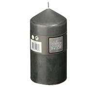 Bougie Ronde Basic 14cm Gris