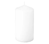Bougie Ronde Hugo 14cm Blanc