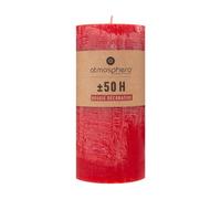 Bougie ronde OLIA - Rouge