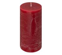 Atmosphera - Bougie rustique - rouge - 445g