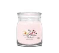 Bougie signature Yankee Candle Pink Cherry & Vanilla moyenne 368 g