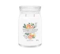 Bougie signature Yankee Candle White Spruce & Grapefruit grande 567 g