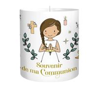 Bougie Souvenir de Communion (Fille)