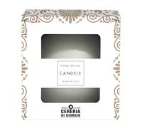 Bougie sphère décorative laquée diamètre 10 cm - Durée 49 heures - Coffret cadeau - Cereria Di Giorgio