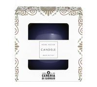 Bougie sphère décorative laquée diamètre 10 cm - Durée 49 heures - Couleur bleu nuit - Coffret cadeau - Cereria Di Giorgio - Home Decor - Artisanal