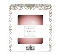 Bougie sphère décorative laquée diamètre 10 cm - Durée 49 heures - Couleur poudre - Coffret cadeau - Cereria Di Giorgio