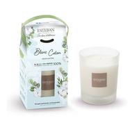 Bougie take-away blanc coton 180g