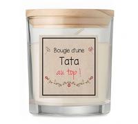 Bougie Tata au Top | Candle | Idée Cadeau Tatie Tante Original Anniversaire Fête Famille Amour Noël