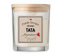Bougie Tata d'amour | Candle | Idée Cadeau Tatie Tante Original Anniversaire Fête Famille Amour Noël