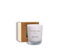 Bougie végétale parfumée 180g senteur Poudre de riz - Les Lumières du Temps