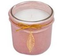 Bougie Parfumée Velours Pendentif 10cm Rose