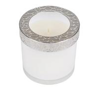 Bougie Verrine Parfumée Élégant 10cm Blanc
