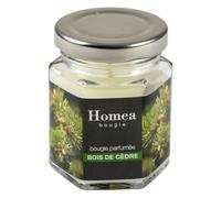 Bougie Verrine Parfumée Essentiel 7cm Bois de Cèdre