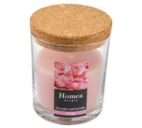 Bougie Verrine Parfumée Essentiel 8cm Rose