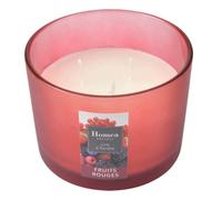 Bougie Verrine Parfumée Essentiel II 11cm Fruits Rouges