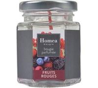 Bougie Verrine Parfumée Essentiel II 7cm Fruits Rouges