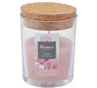 Bougie Verrine Parfumée Essentiel II 8cm Cerisier en Fleurs